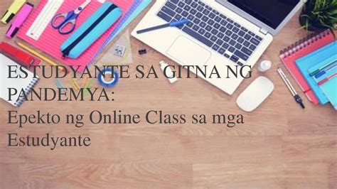 Estudyante tinira after ng online class .